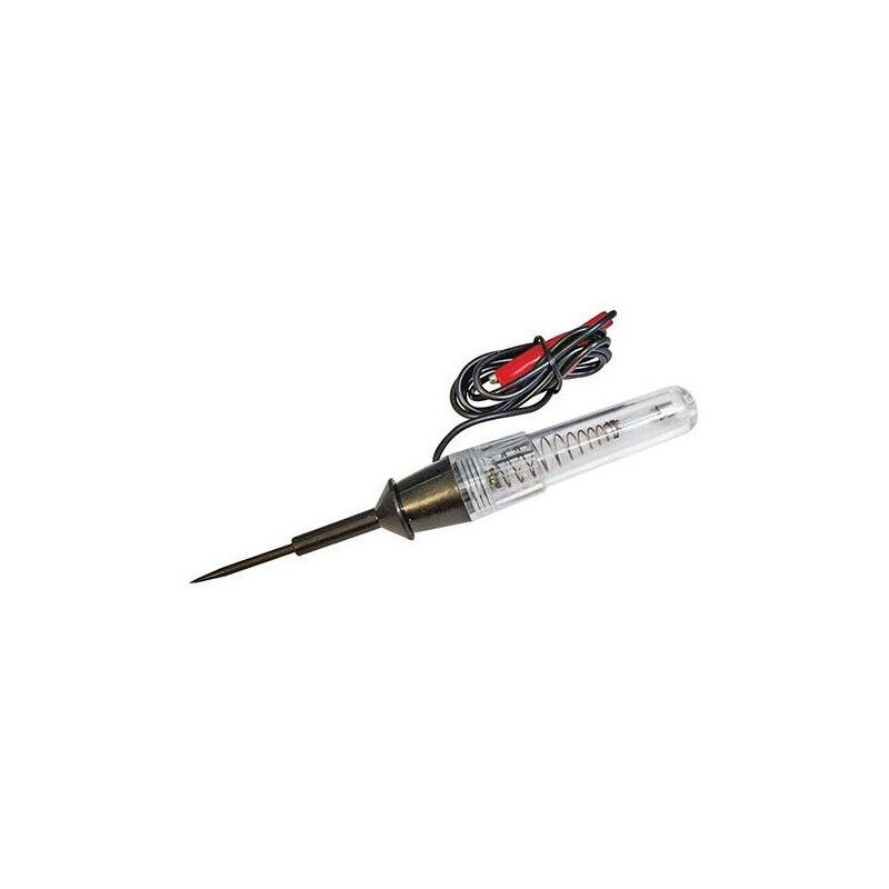 

Silverline - Comprobador de circuitos de 6V y 12V, plata