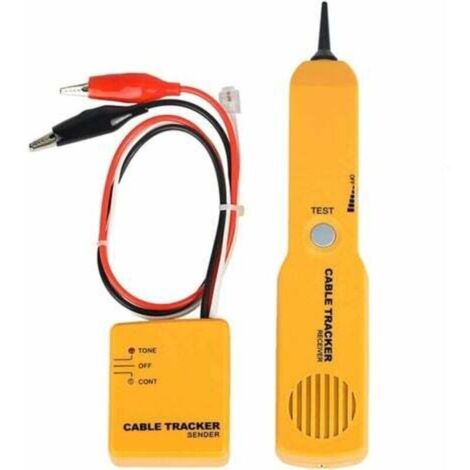 Comprobador de circuitos, localizador de cables y generador de tonos, comprobador de cables de red, conector RJ-11, localizador de cables y alambres, prueba de continuidad de circuitos