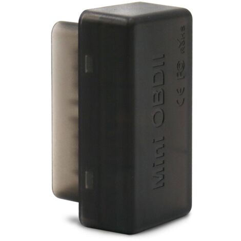Comprobador de coche OBD2 con Bluetooth 4.0 para iPhone, Android y Windows, color negro