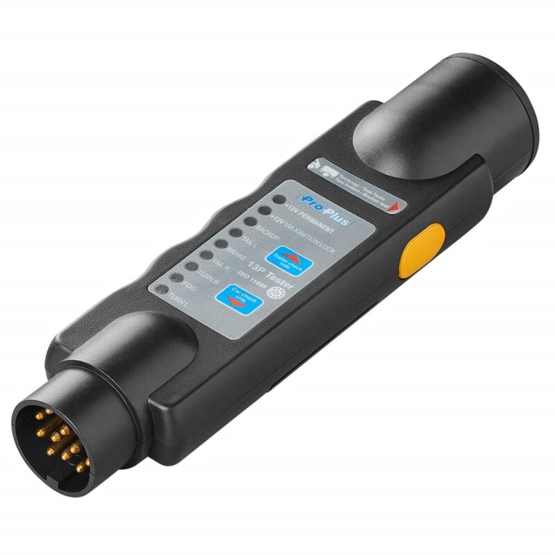 

Comprobador de enchufes de remolques con 13 polos 343543, 12 V - Proplus