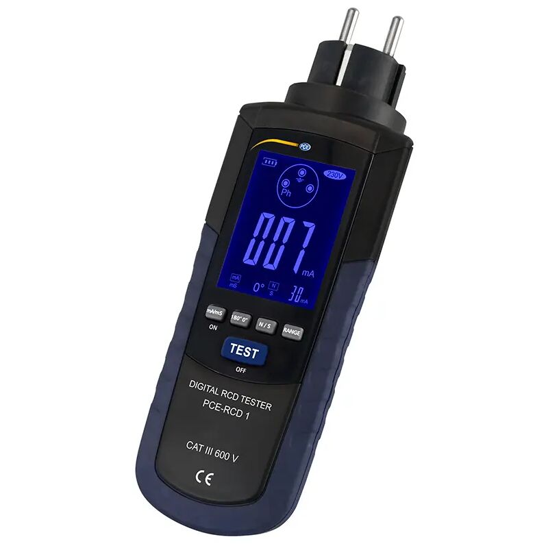

Comprobador de instalaciones PCE-RCD 1 - Pce Instruments