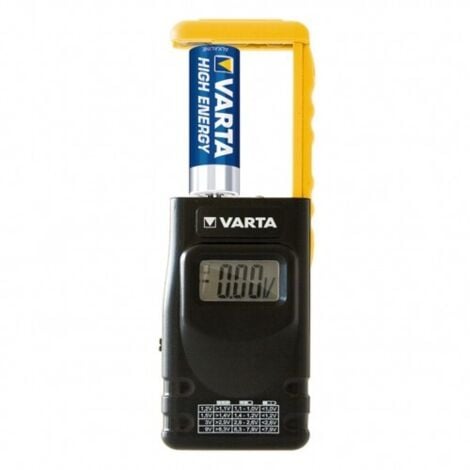 COMPROBADOR DE PILAS VARTA LCD - EHLIS