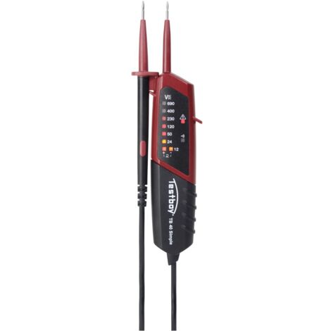 Comprobador de tensión / continuidad 40 Simple 12-690 V AC / DC