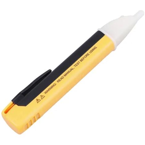 Comprobador de tensión sin contacto 90–1000 V, detector de lápiz para enchufes y cables de pared, 1 pieza