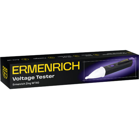Comprobador de voltaje Ermenrich Zing WT40