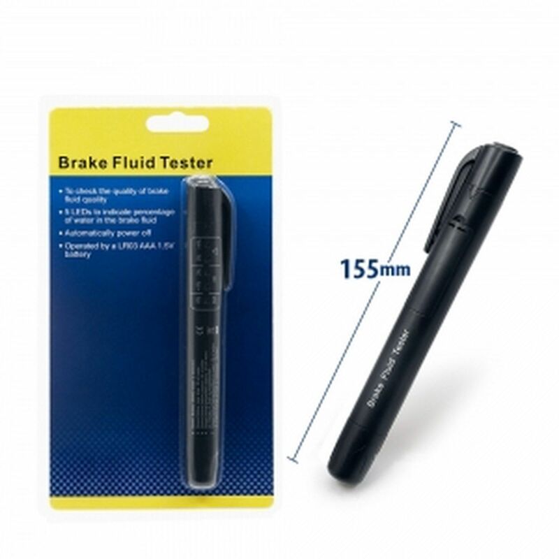 

Comprobador liquido de frenos con 5 LED, valido para DOT3 DOT4 DOT5