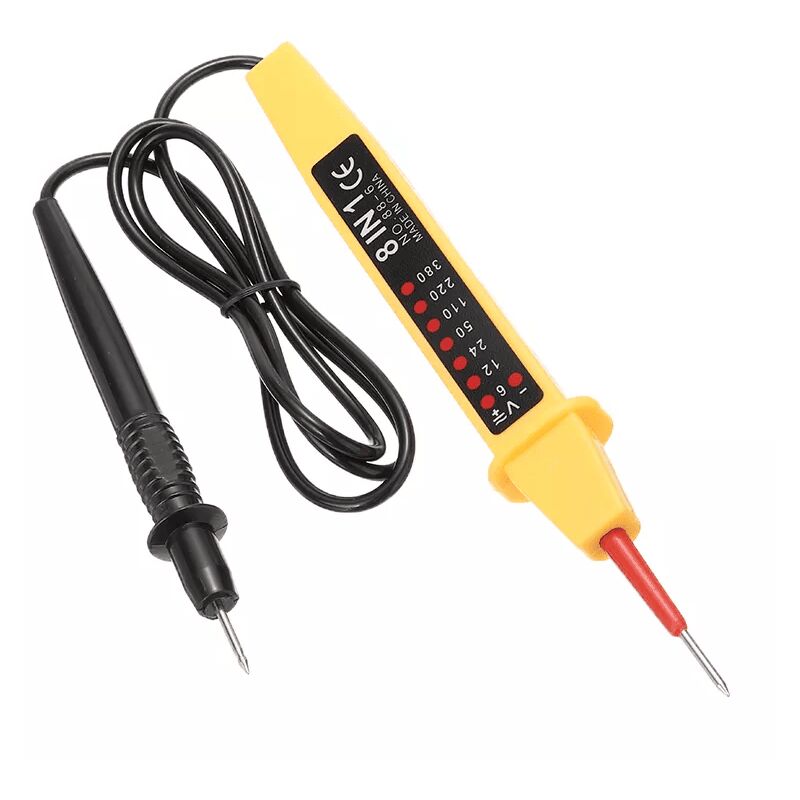 

Comprobador tester de circuitos electricos Amarillo