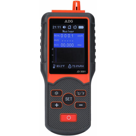 Compt Geiger complet + detect de rayonnement electromagnetique, prise en charge de la detection de la temperature et de l'humidite