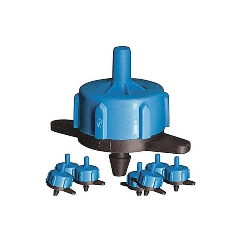 Lot de 500 Goutteur autorégulant 8 l/h, Goutteurs d'irrigation en ligne système micro, Goutteur pour arrosage agriole et jardina