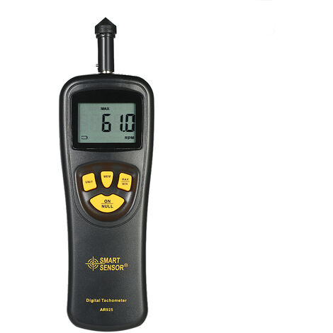 Compte-tours tachymetre a contact numerique Xima AR925 livre sans batterie