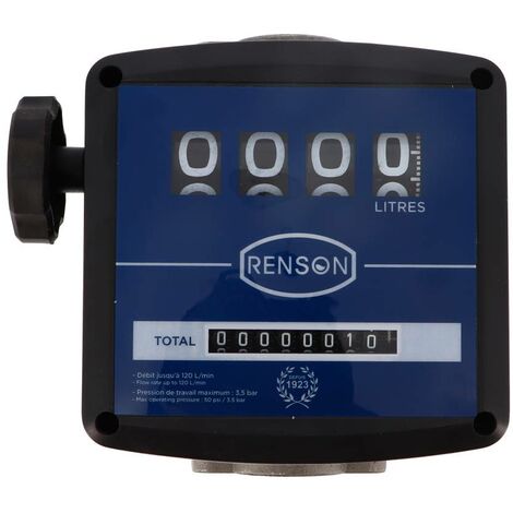 COMPTEUR 4 CHIFFRES VERTICAL POUR CUVE 450L RENSON