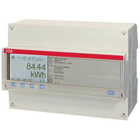 Compteur A43 Triphase Modbus Mesure Directe 80A Bronze Mid 2CMA170523R1000 ABB 831322