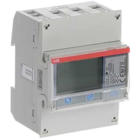 Compteur A43 Triphase Modbus Mesure Directe 80A Steel Mid 2CMA100244R1000 ABB 831321