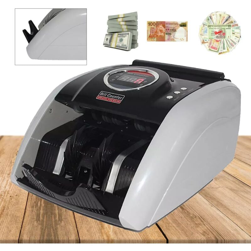 Gojoy - Compteur D'Argent Contrôleur De Billets Comptage De Billets Machine De Comptage D'Argent Machine De Comptage D'Argent