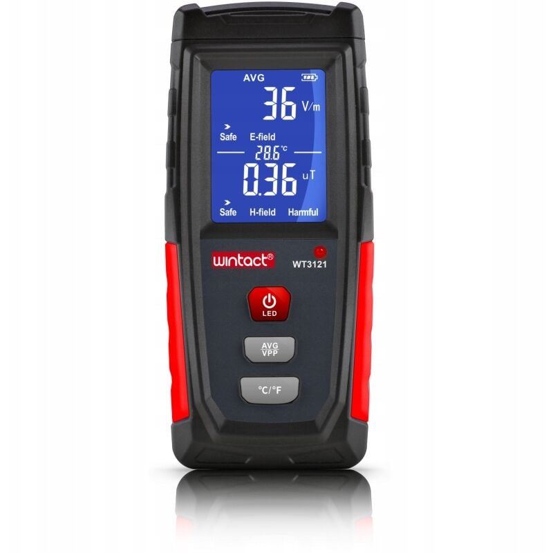 Compteur de CHAMP ÉLECTROMAGNÉTIQUE, testeur d'onde 100uT