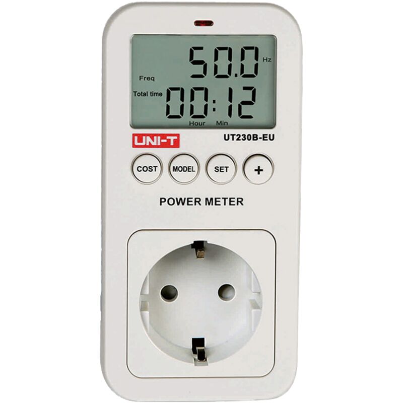 Medidor de consumo eléctrico - Permite conocer todos los valores electricos - Cálculo de cosrte por consumo - Medidor de CO2 integrado