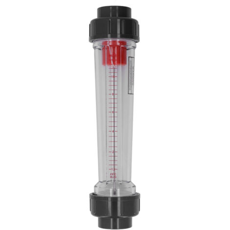 Compteur de débit liquide transparent haute précision pour tuyaux, gamme 1.2‑12m³/h