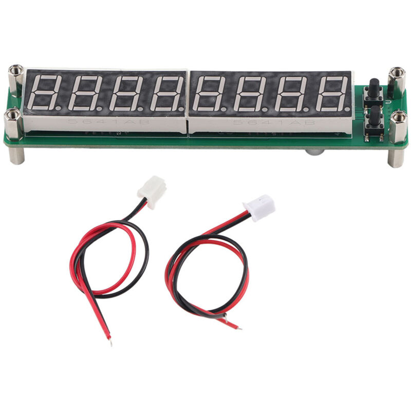 Compteur de Fréquence RF 0.1–1000MHz PLJ-8LED-H – Module Testeur de Signal avec Affichage LED Bleu Rétroéclairé – Haute Précision pour