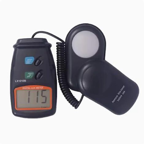 Compteur de Lumière Numérique Domestique Industriel, Détecteur de Luminosité de Lumière LED Portatif