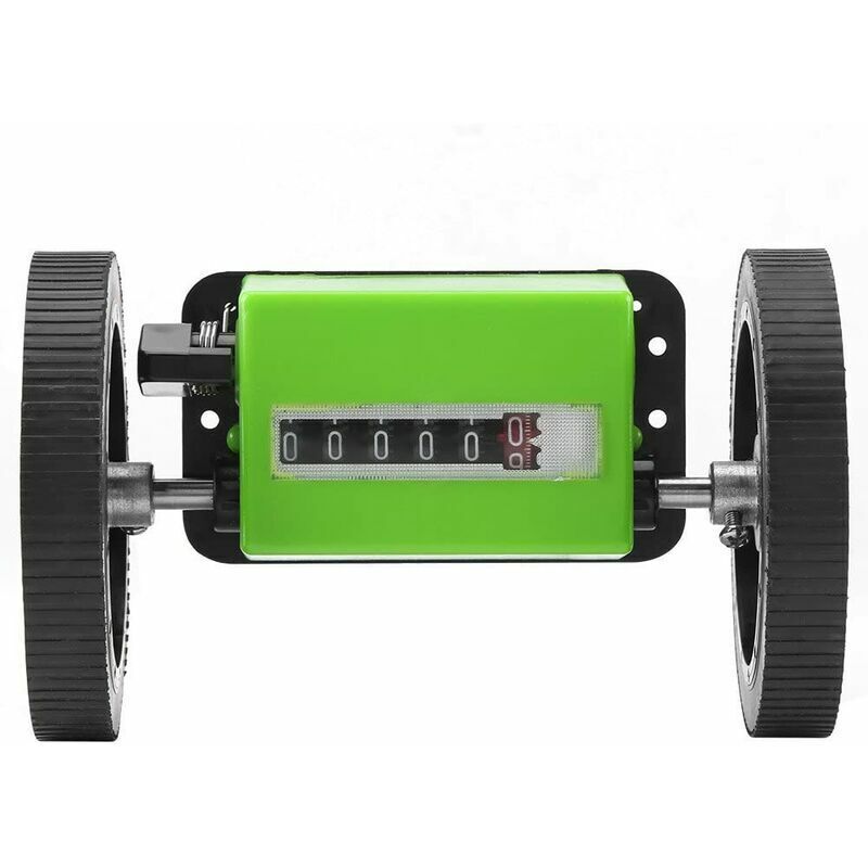 GABRIELLE Compteur De Mètres - 1Pc Longueur Mécanique Compteur De Compteurs Roue À Rouleaux Vert