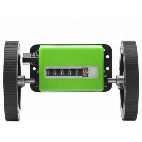 Compteur De Mètres - 1Pc Longueur Mécanique Compteur De Compteurs Roue À Rouleaux Vert