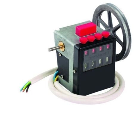 Compteur de mètres 4 chiffres METRICA 65030 – Lecture précise sur roues 20 cm