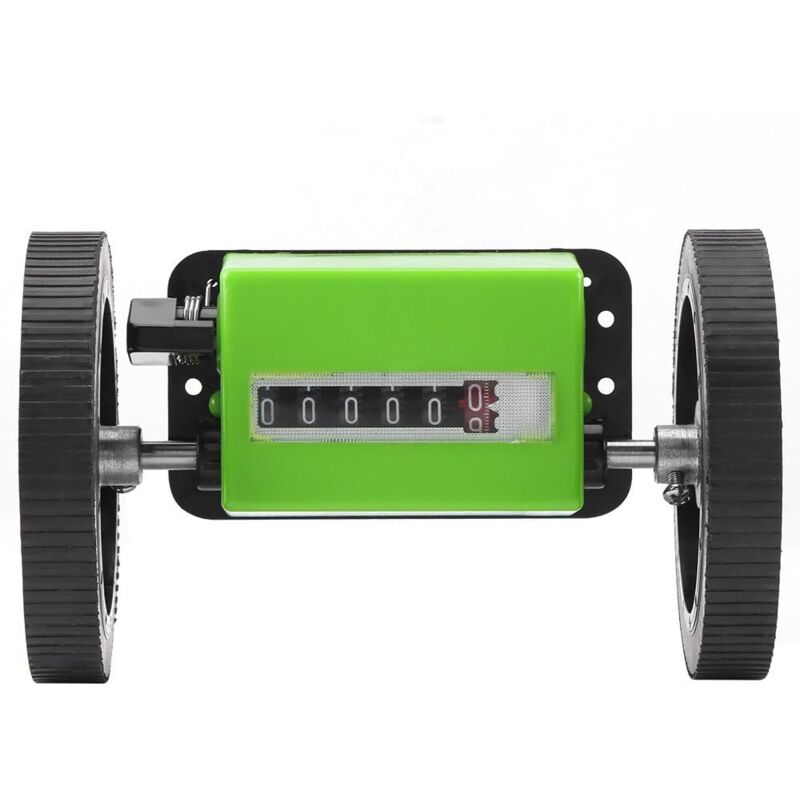 Mezheng - Compteur de mètres - 1pc Longueur mécanique Compteur de compteurs Roue à rouleaux Vert
