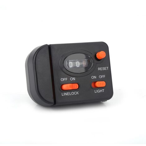 Compteur de Profondeur Numérique pour Ligne de Pêche avec Clip, Affichage Digital 99m