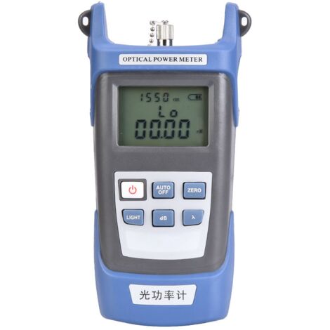 Compteur de puissance à fibre optique Sc Fc ST, connecteur 800-1700nm -70+6db