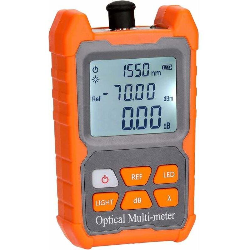 Compteur de puissance optique, testeur d'atténuation optique de réseau de haute précision, modèle de charge d'étalonnage automatique 5 km 30/15 km