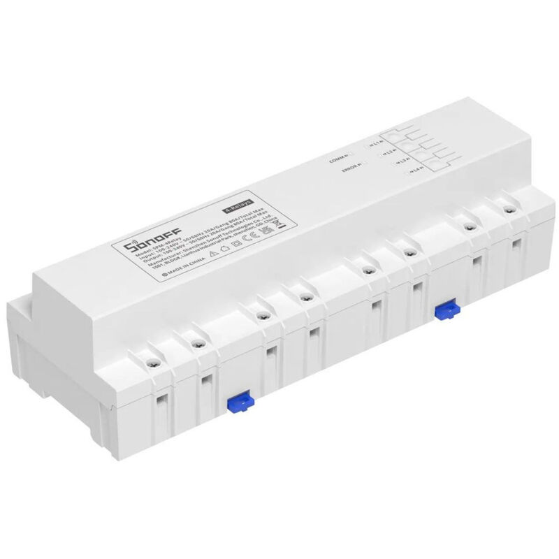 Compteur de Puissance WiFi Unité Esclave Connectable Sonoff SPM-4 Relay Blanc