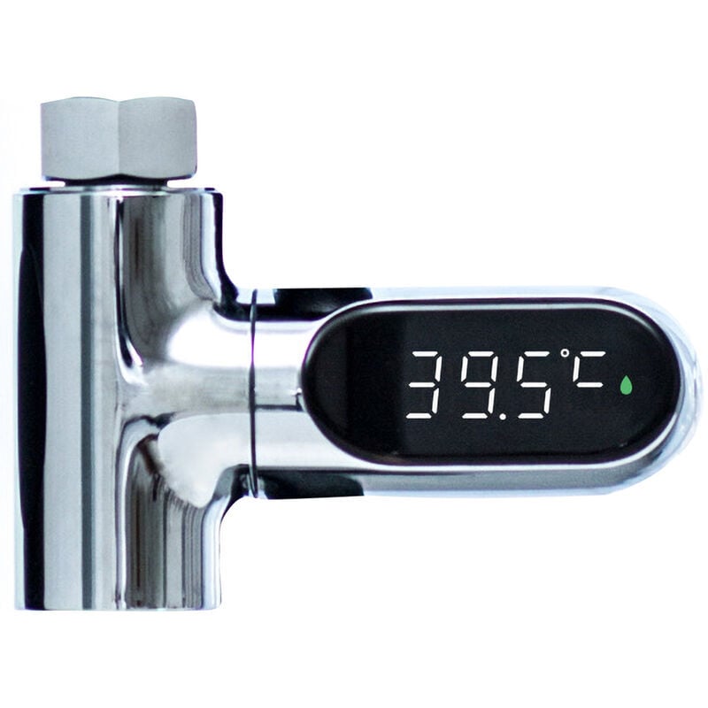 Ensoleille - Compteur de température de l'eau v2 compteur de température de l'eau pour bébé bain de bébé bain affichage numérique douche led