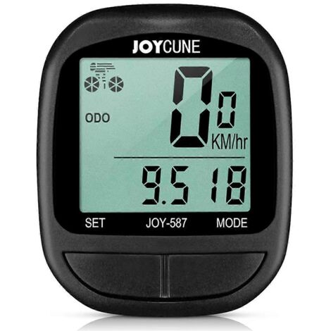 Compteur de vélo étanche filaire avec compteur de vitesse, odomètre et chronomètre