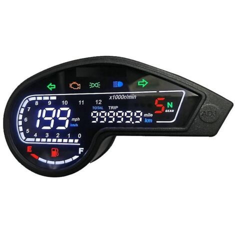 Compteur de vitesse, compteur kilométrique et compte-tours numérique à LED pour moto Nxr150 125 2003-2014 Xr150 Gy200 Mexique--