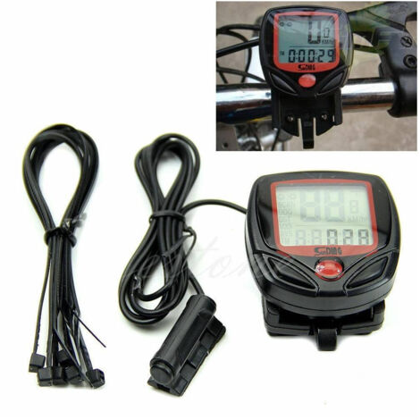 Compteur De Vitesse De Vélo Digital Lcd étanche 15 Fonctions