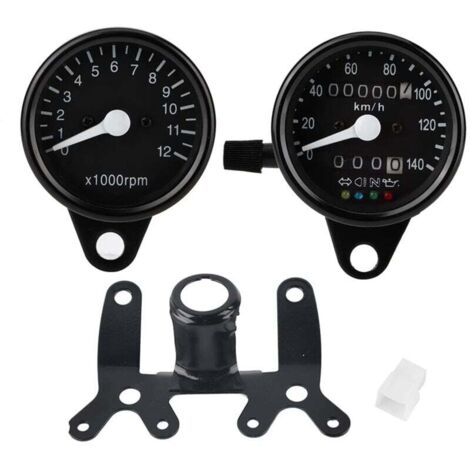Compteur de vitesse électronique mécanique à double instrument pour moto, compteur kilométrique, pour CG125, GN125