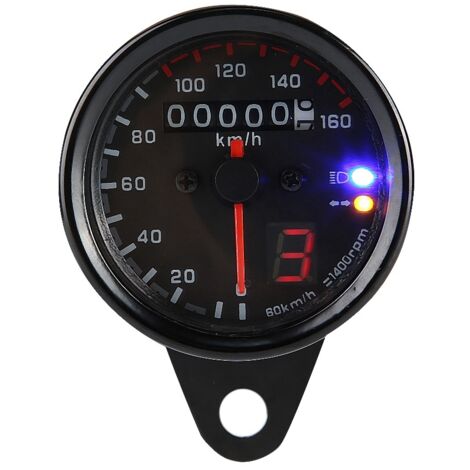 Compteur de vitesse et odomètre LED universel pour moto et quad