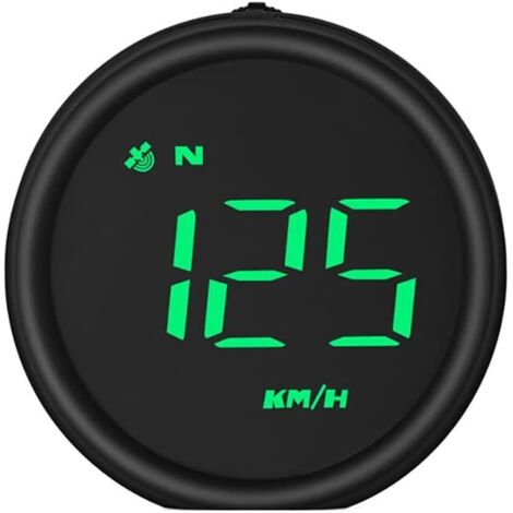 Compteur de vitesse GPS universel a affichage tete haute pour voiture HUD avec vitesse, avertissement de survitesse, mesure du kilometrage, rappel de conduite de fatigue pour tous les vehicules, model