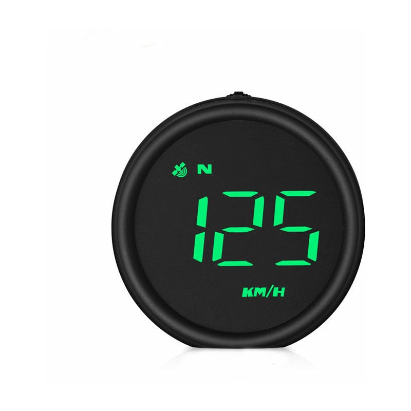 Bromol - Compteur de vitesse gps universel a affichage tete haute pour voiture hud avec vitesse, avertissement de survitesse, mesure du kilometrage,