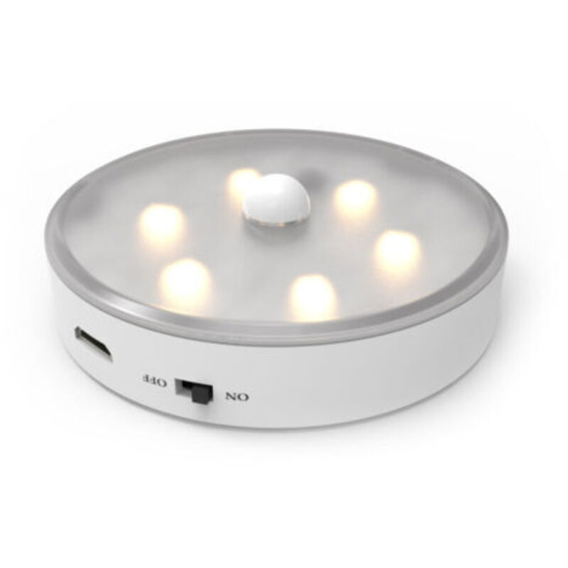 Lot de 3 lampes LED à capteur avec télécommande, adaptées pour escalier, chambre, couloir, placard, éclairage de cuisine-lumière chaude