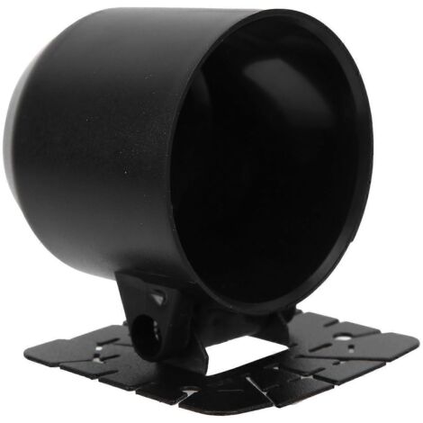 Compteur de vitesse support robuste universel noir pour voiture camion moto, porte-jauge simple résistant.
