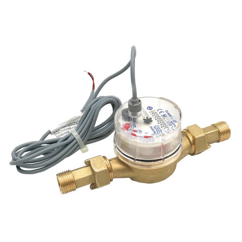 Compteur d'eau 1/2' avec sortie d'impulsion 0,25 ltximp