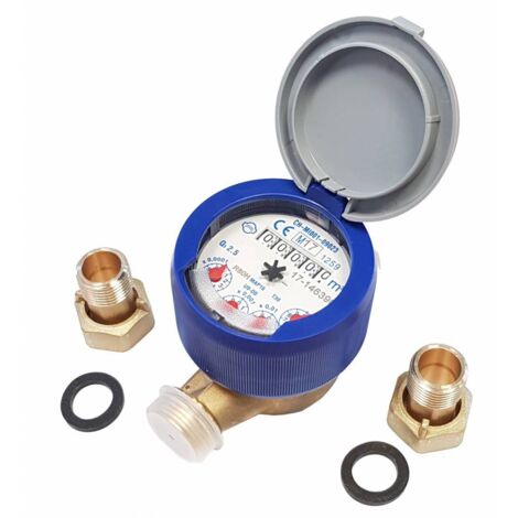 Compteur d'eau à cadran sec - Salon