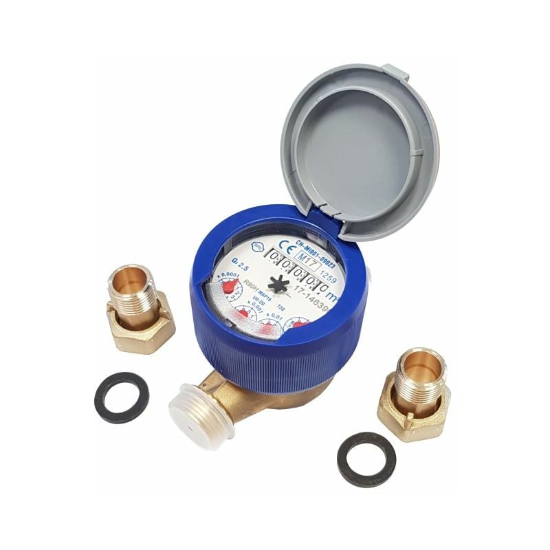 Compteur d'eau à cadran sec - Salon