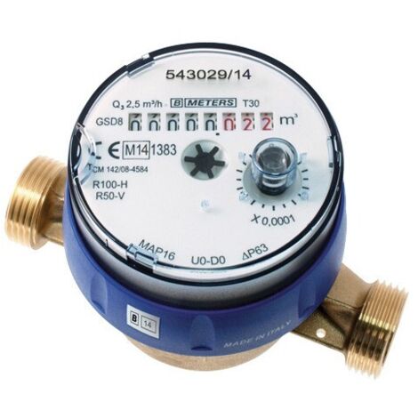 Compteur d'eau - Compteur divisionnaire pré-équipé télérelevage Calibre 15 - Eau froide - MID R160 de Sferaco