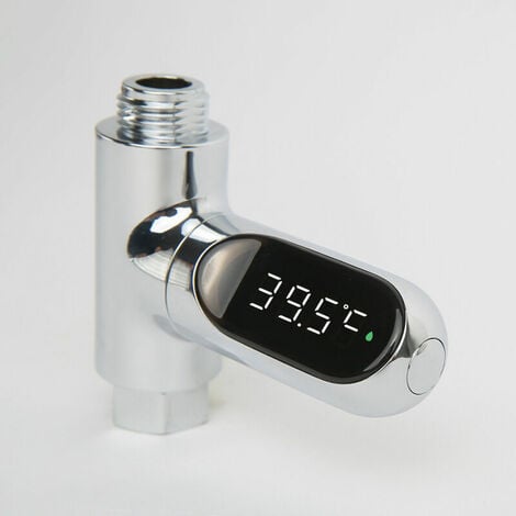 Compteur d'eau numérique à LED thermomètre de baignoire enfants bain bébé maison thermomètre numérique instrument de mesure gamme 5  85 ℃, accessoires de douche de haute précision