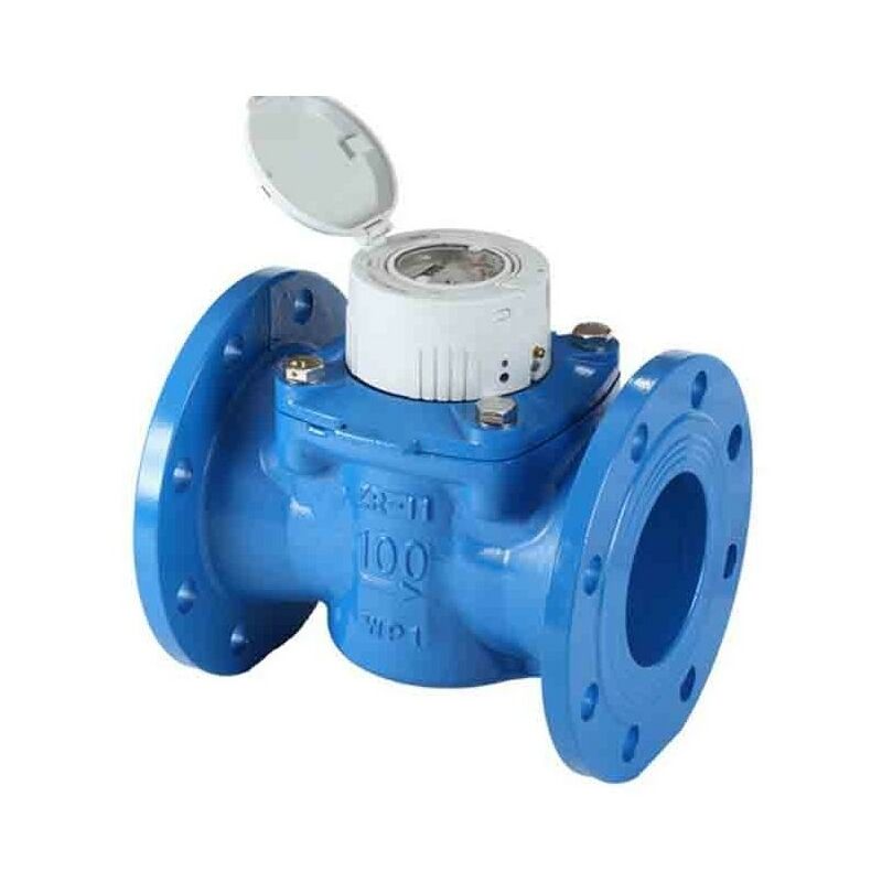 Compteur d'eau Woltman dn 50 - bride 2'', Diamètre de passage d'eau 65 mm. Débit maximum 40 m3/h. Certificat de Conformité ce
