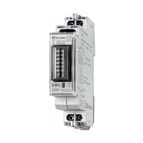 Compteur d'énergie Finder 7E Series, 1 phase ( Prix pour 1 )