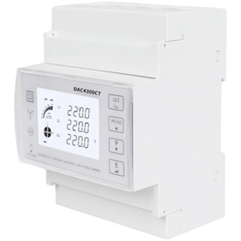 CCYKXA Compteur d'énergie 3 phases 4 fils 220/380 V 20-80 A consommation d