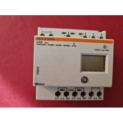 COMPTEUR D'ENERGIE ME4zrt - 3 Ph , SCHNEIDER 17072